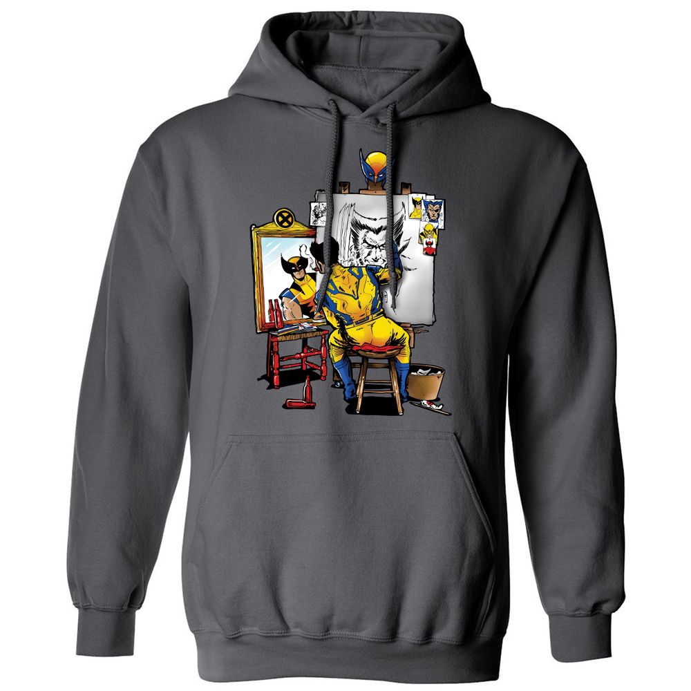 Classic Unisex Hoodie - 2Q436JVQ - Charcoal - 7