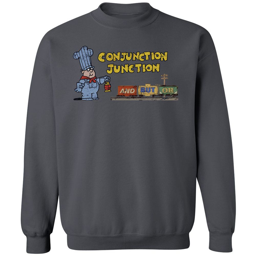 Classic Unisex Sweatshirt - UKSVQ89E - Charcoal - 7