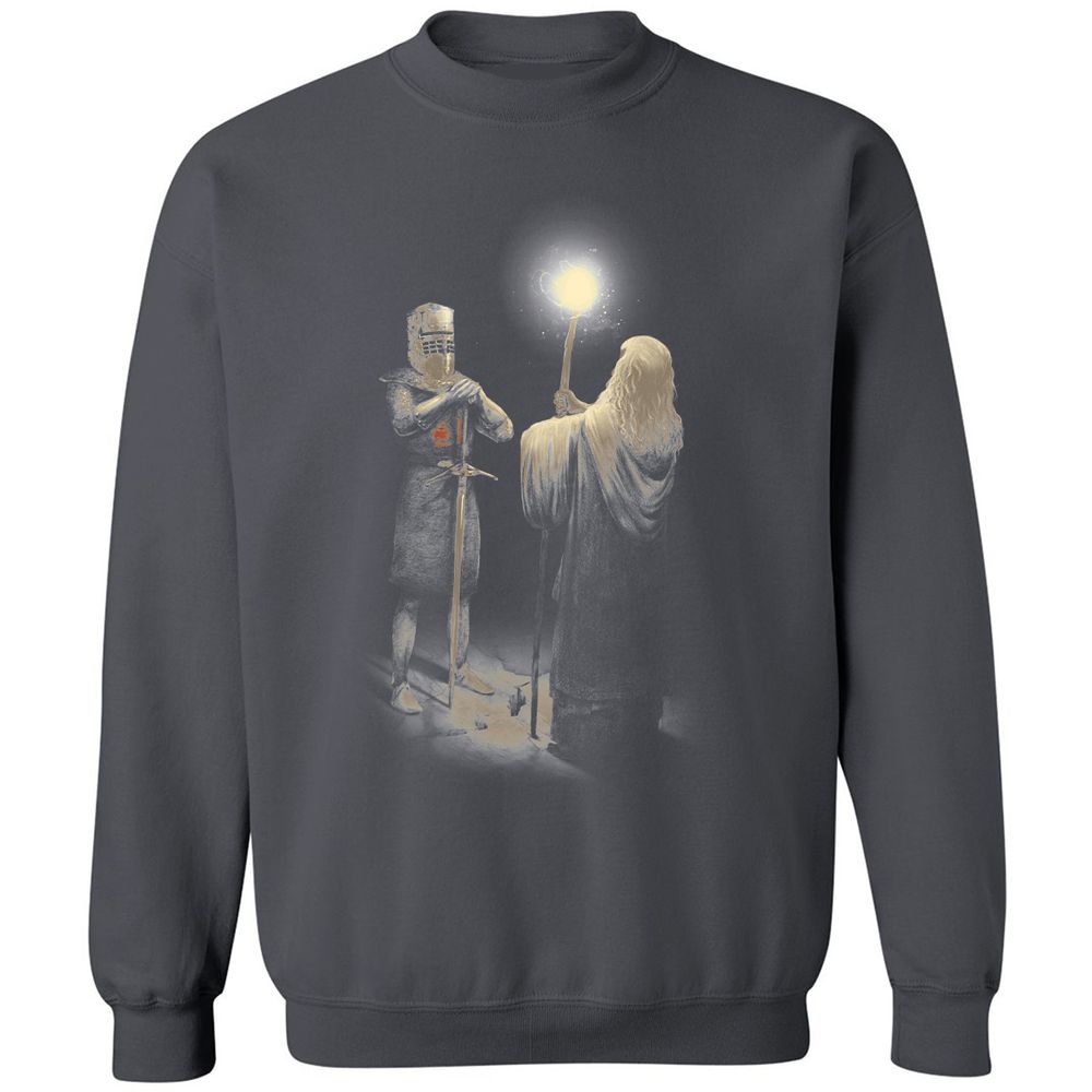Classic Unisex Sweatshirt - ZEDMWXS9 - Charcoal - 7