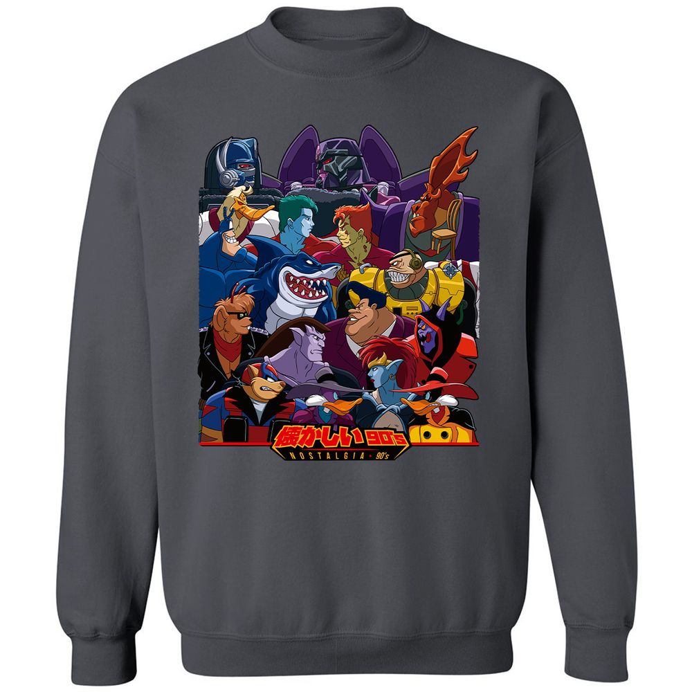 Classic Unisex Sweatshirt - XBR3Y7AW - Charcoal - 7