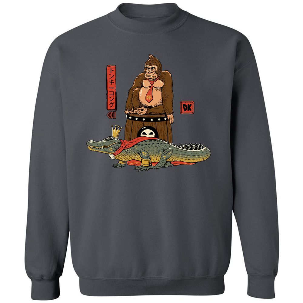 Classic Unisex Sweatshirt - F3CTRWL2 - Charcoal - 7