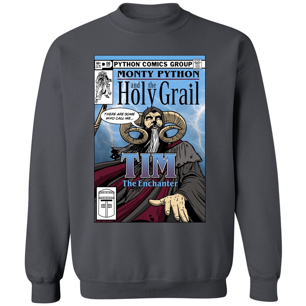 Classic Unisex Sweatshirt - QHBHYDUC - Charcoal - 7