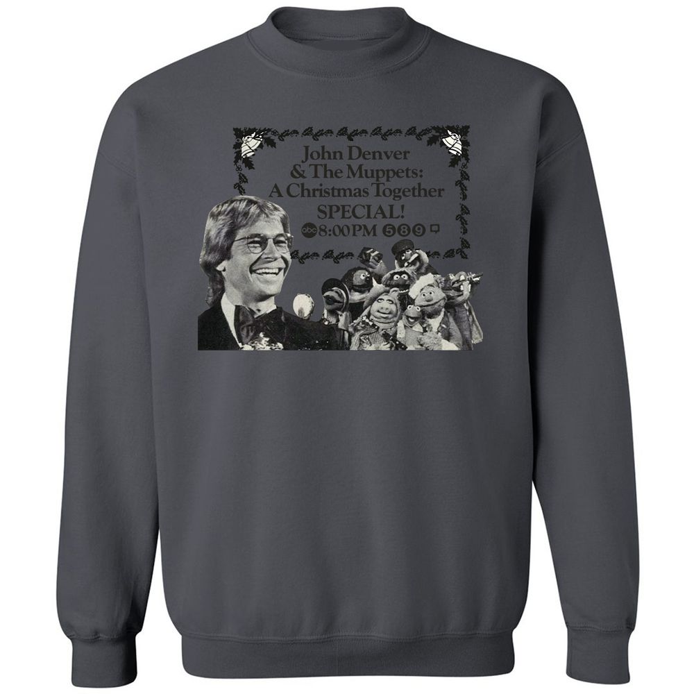 John Denver and Muppet - Charcoal - 7