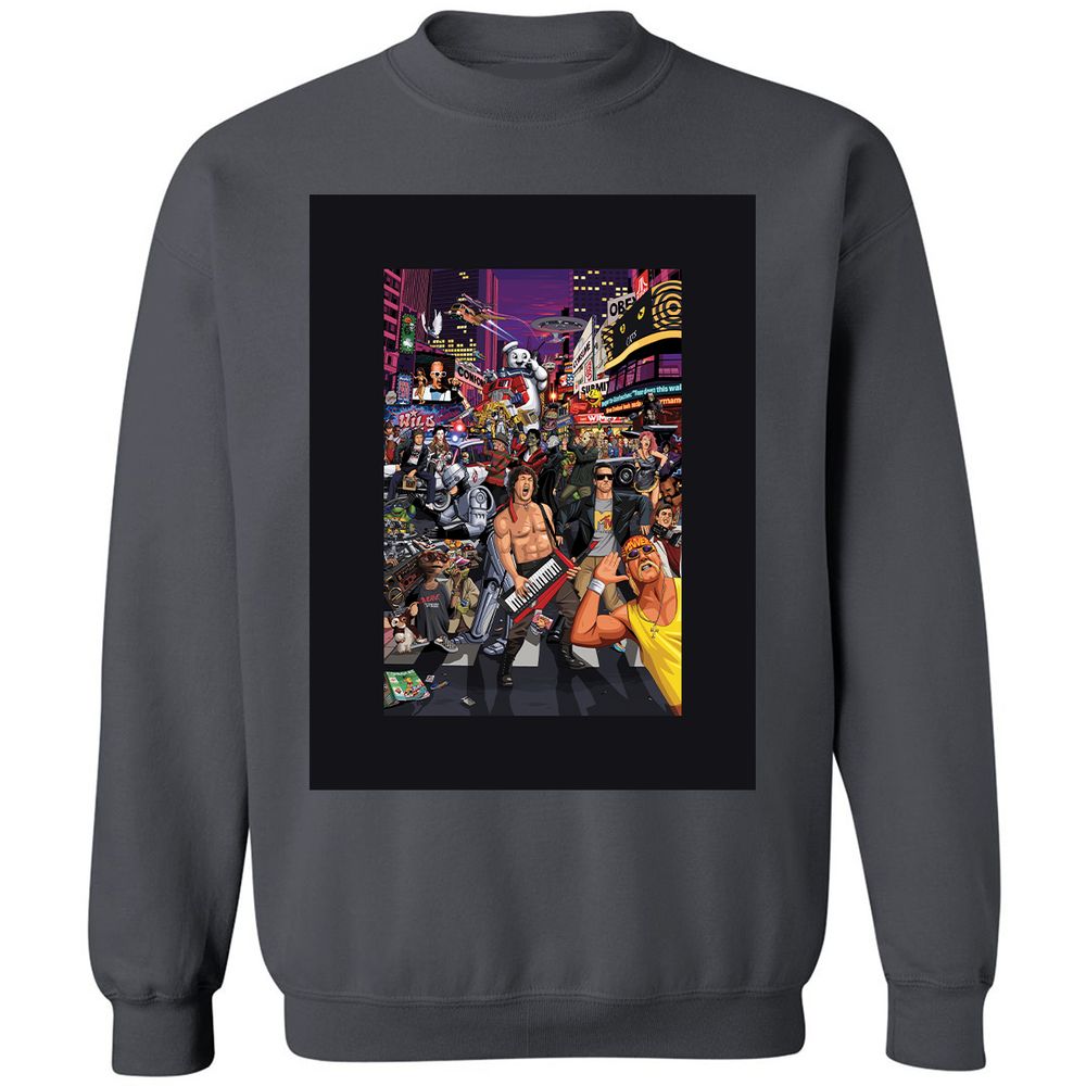 Classic Unisex Sweatshirt - 5E2MUU74 - Charcoal - 7