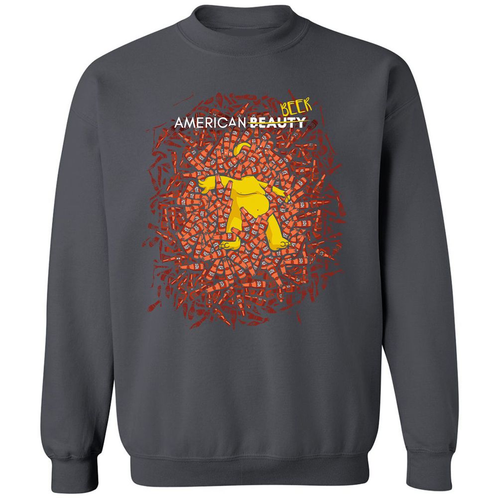 Classic Unisex Sweatshirt - KQEU8CWX - Charcoal - 7