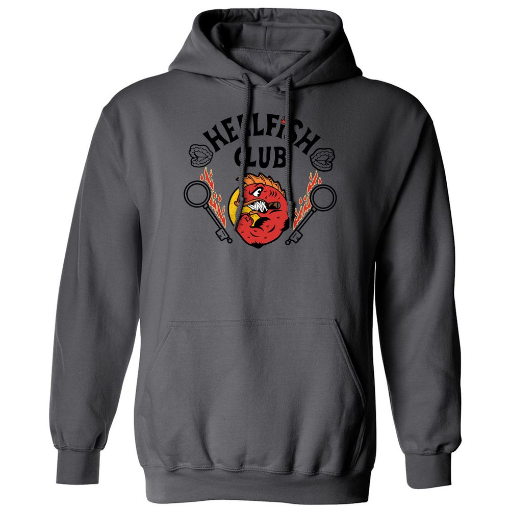 Classic Unisex Hoodie - XYUN7E8B - Charcoal - 7