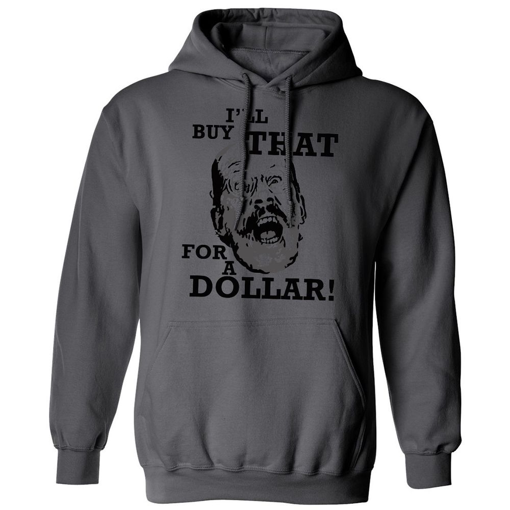 Classic Unisex Hoodie - M1DCR555 - Charcoal - 7