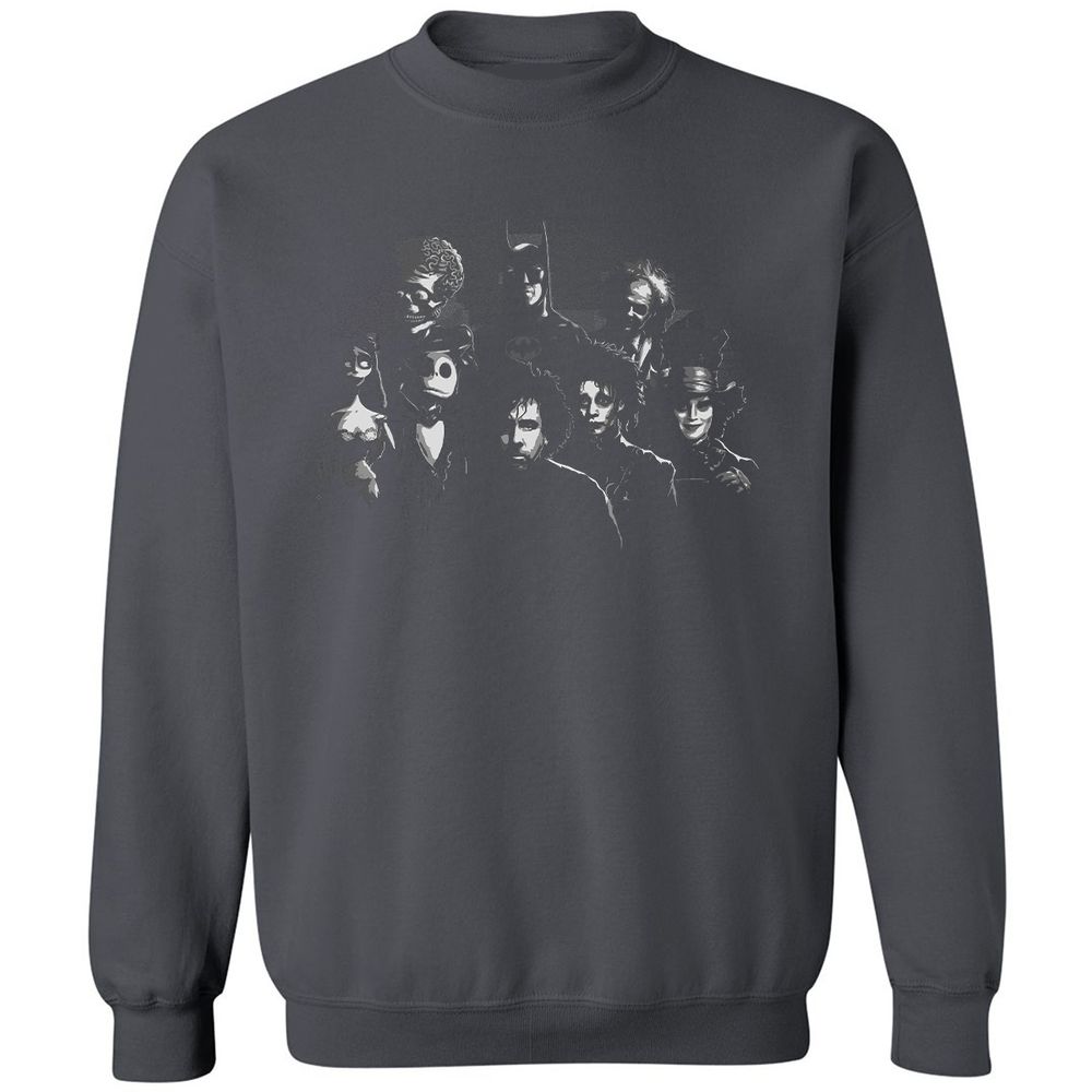 Classic Unisex Sweatshirt - D3L3YHMG - Charcoal - 7