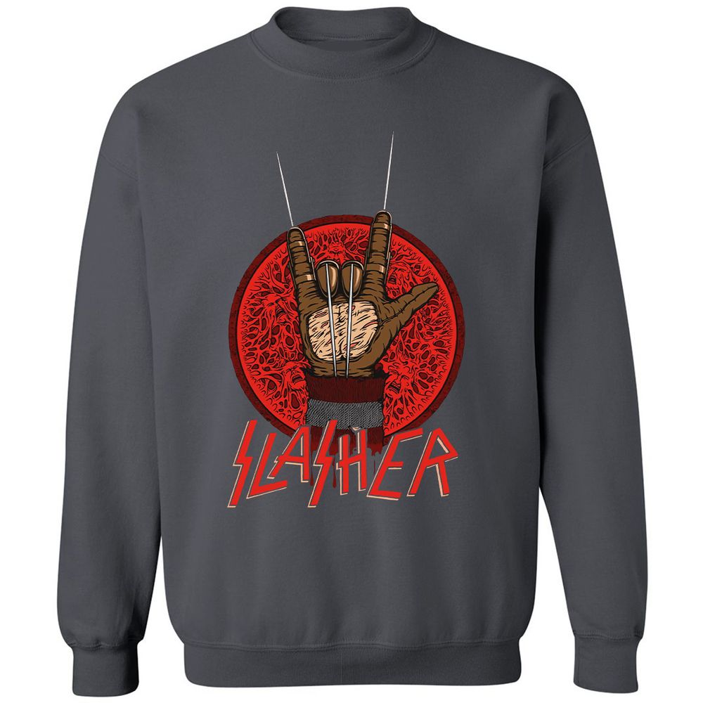 Classic Unisex Sweatshirt - 6YGM4XVD - Charcoal - 7