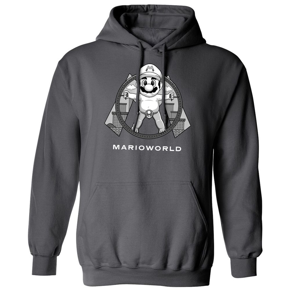Classic Unisex Hoodie - SKVEB37F - Charcoal - 7