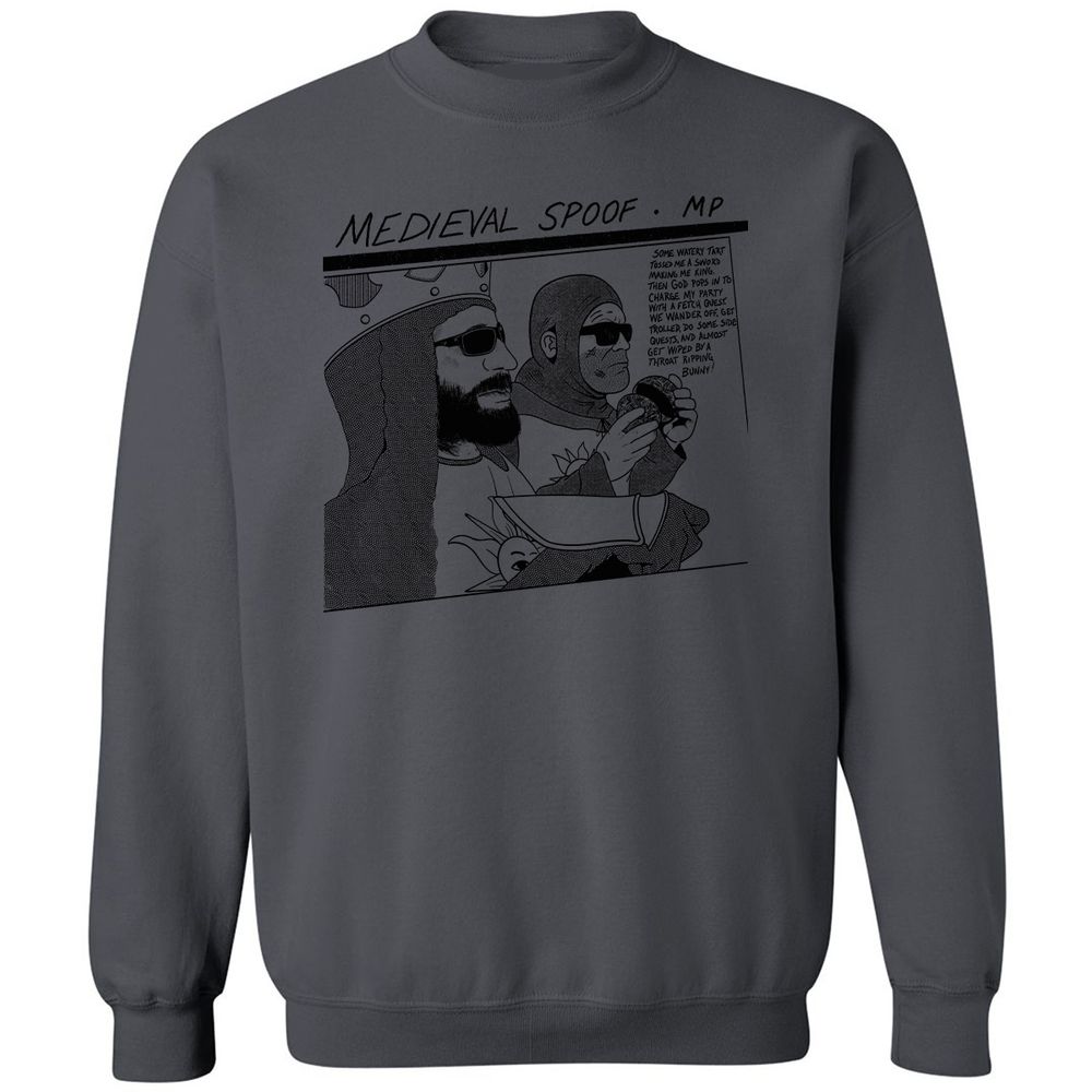 Classic Unisex Sweatshirt - Z4LW455Q - Charcoal - 7