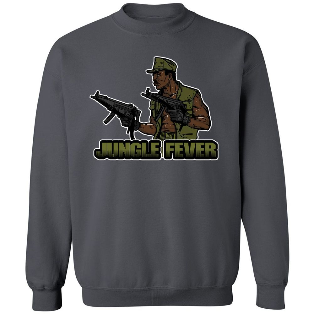 Classic Unisex Sweatshirt - B7V293WL - Charcoal - 7