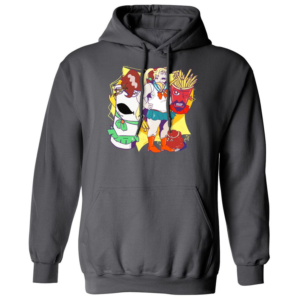 Classic Unisex Hoodie - PHYFE8DT - Charcoal - 7