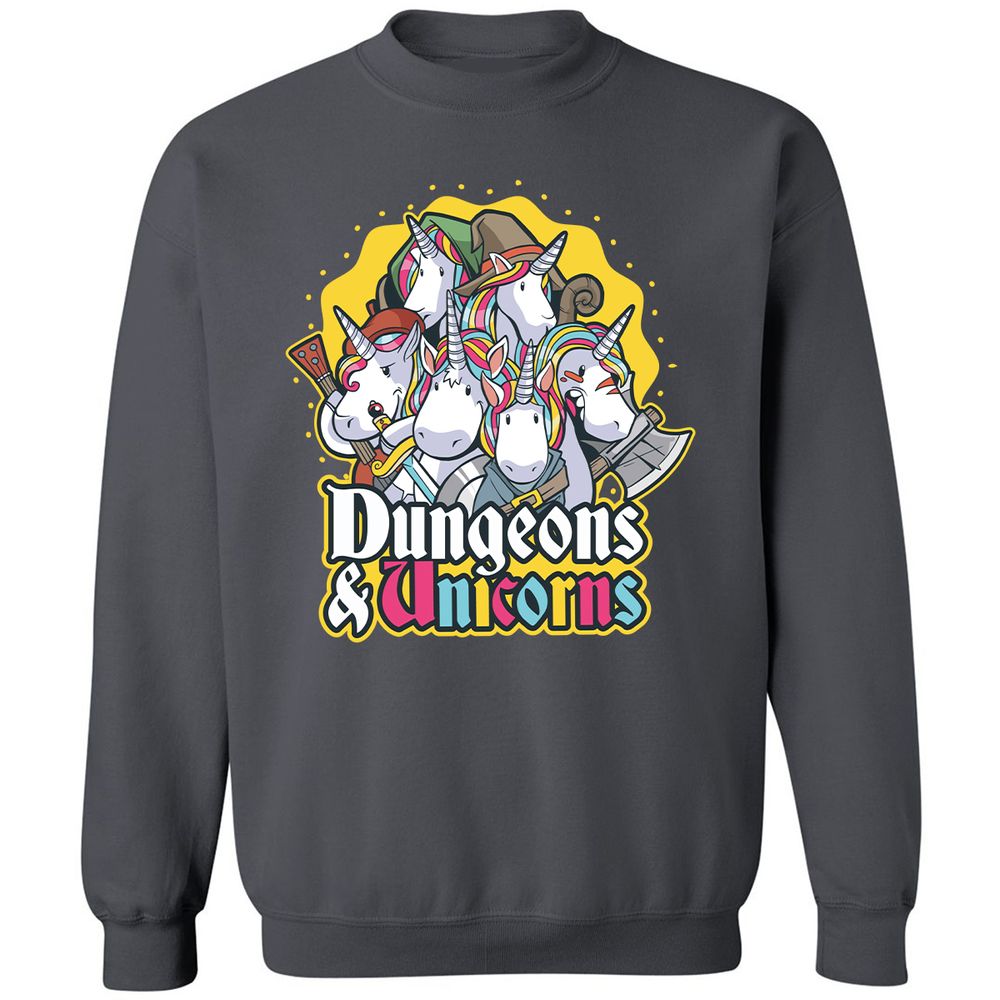 Classic Unisex Sweatshirt - 4EW6R3S6 - Charcoal - 7