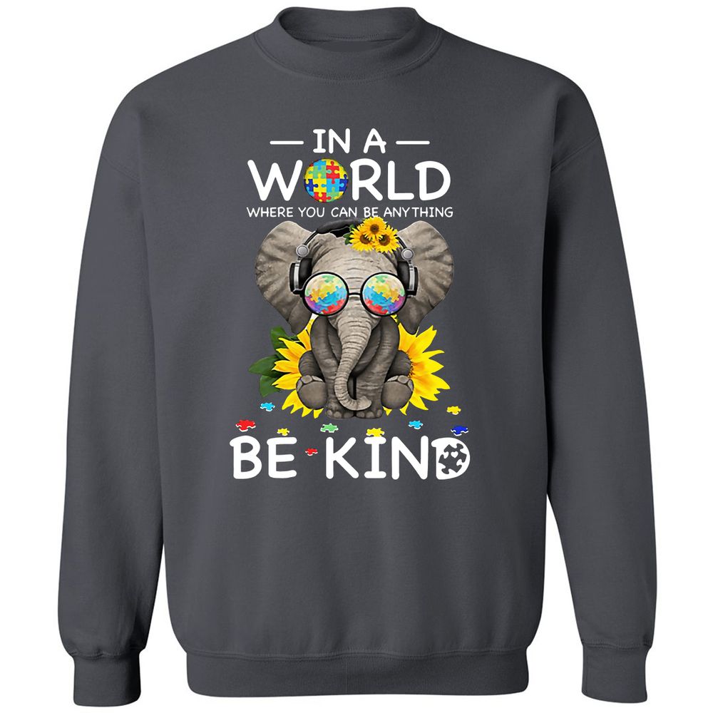 Classic Unisex Sweatshirt - 4CZ48JXN - Charcoal - 7