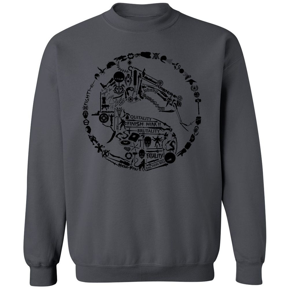 Classic Unisex Sweatshirt - J8FHCQ5M - Charcoal - 7