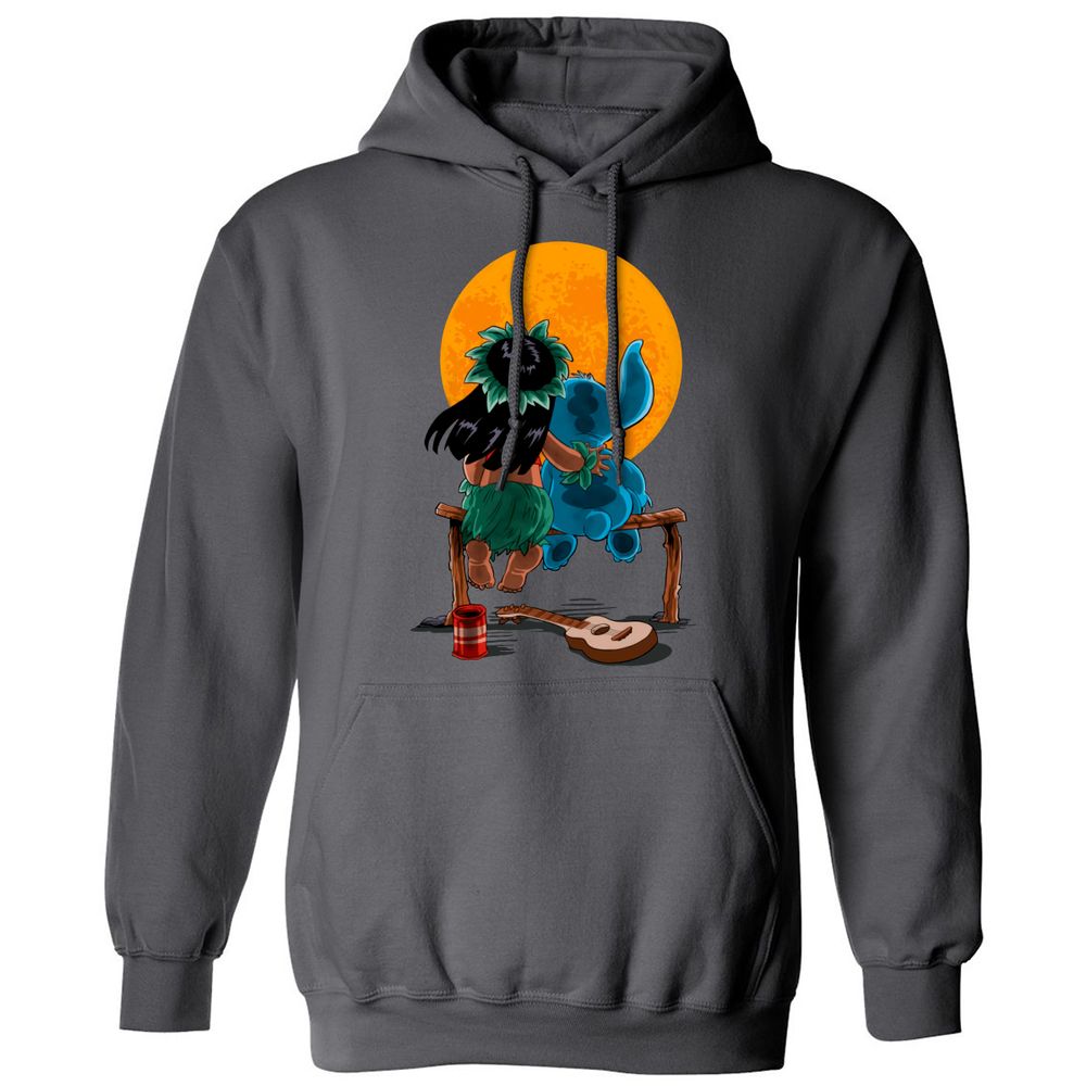 Classic Unisex Hoodie - PQE83S1W - Charcoal - 7