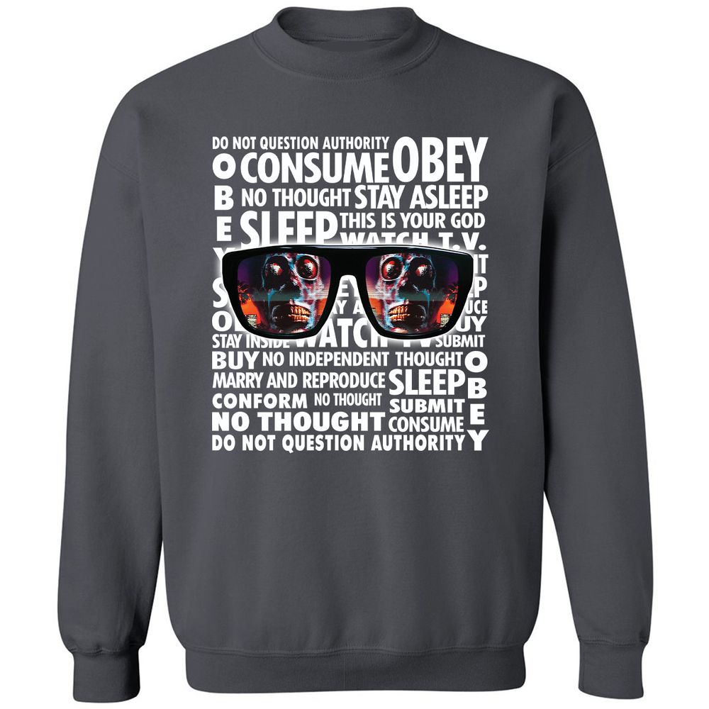 Classic Unisex Sweatshirt - GSC5G97X - Charcoal - 7