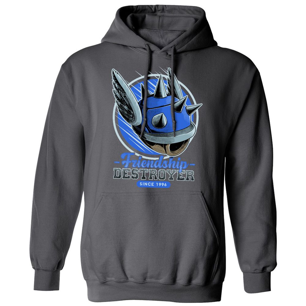 Classic Unisex Hoodie - FFBR39VZ - Charcoal - 7