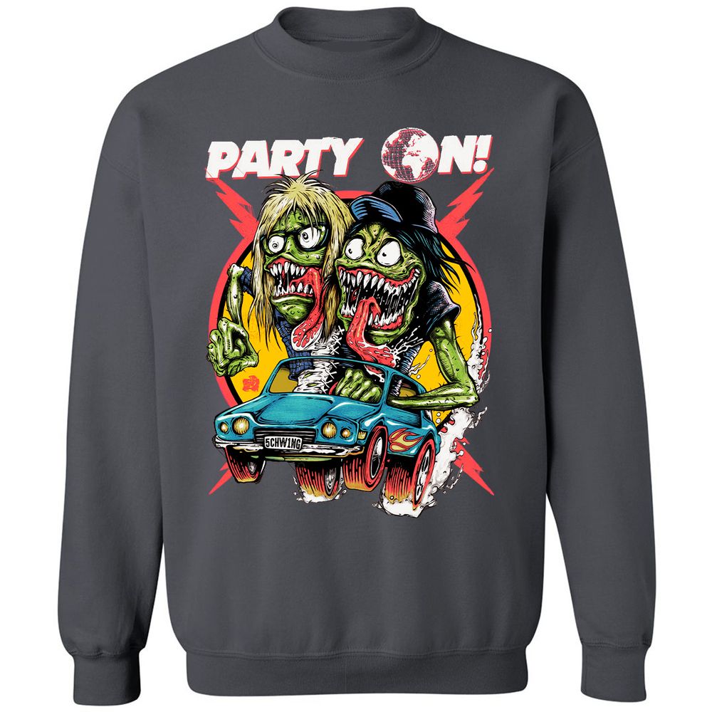 Classic Unisex Sweatshirt - 4LGT4XKZ - Charcoal - 7