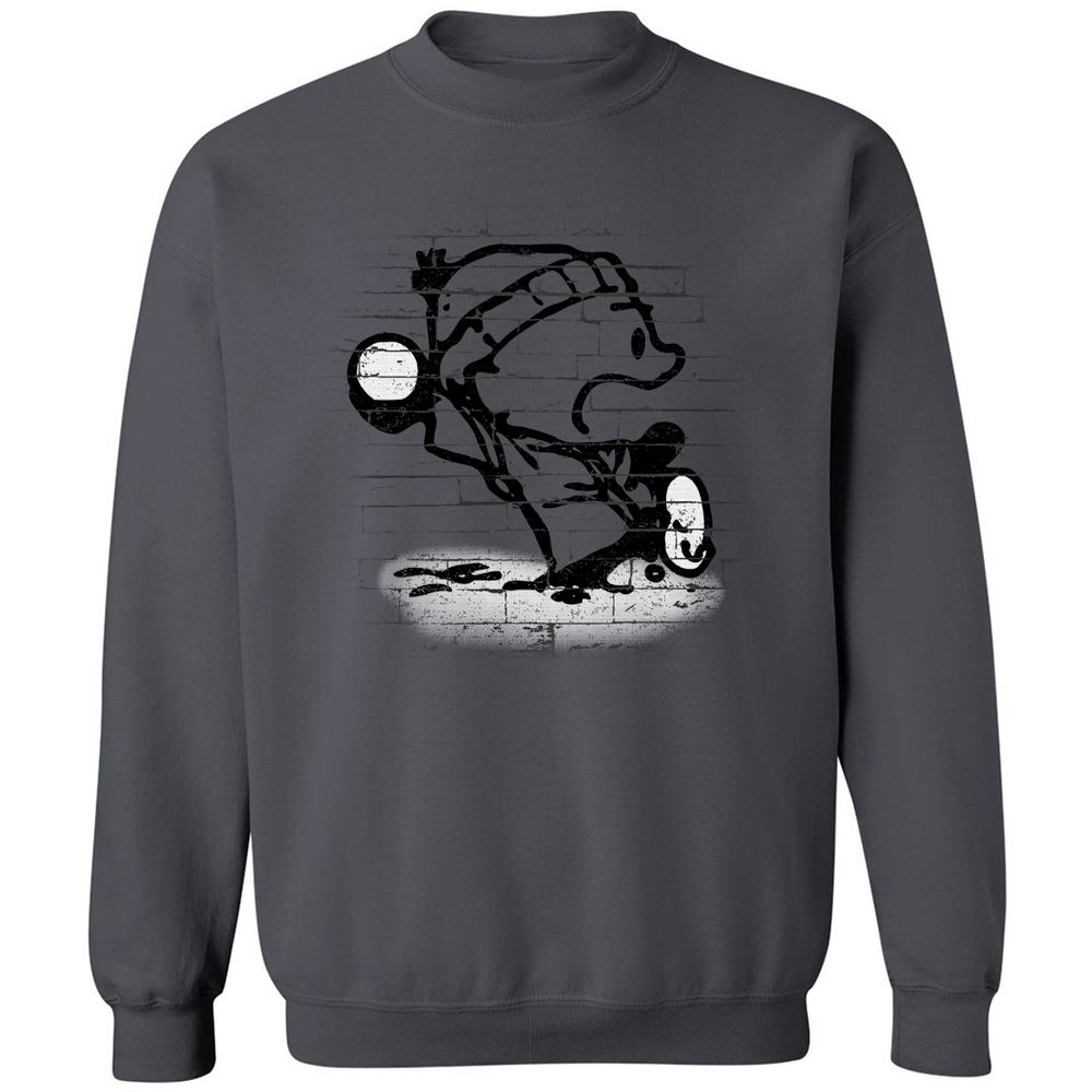 Classic Unisex Sweatshirt - 3CTM1ZQ5 - Charcoal - 7
