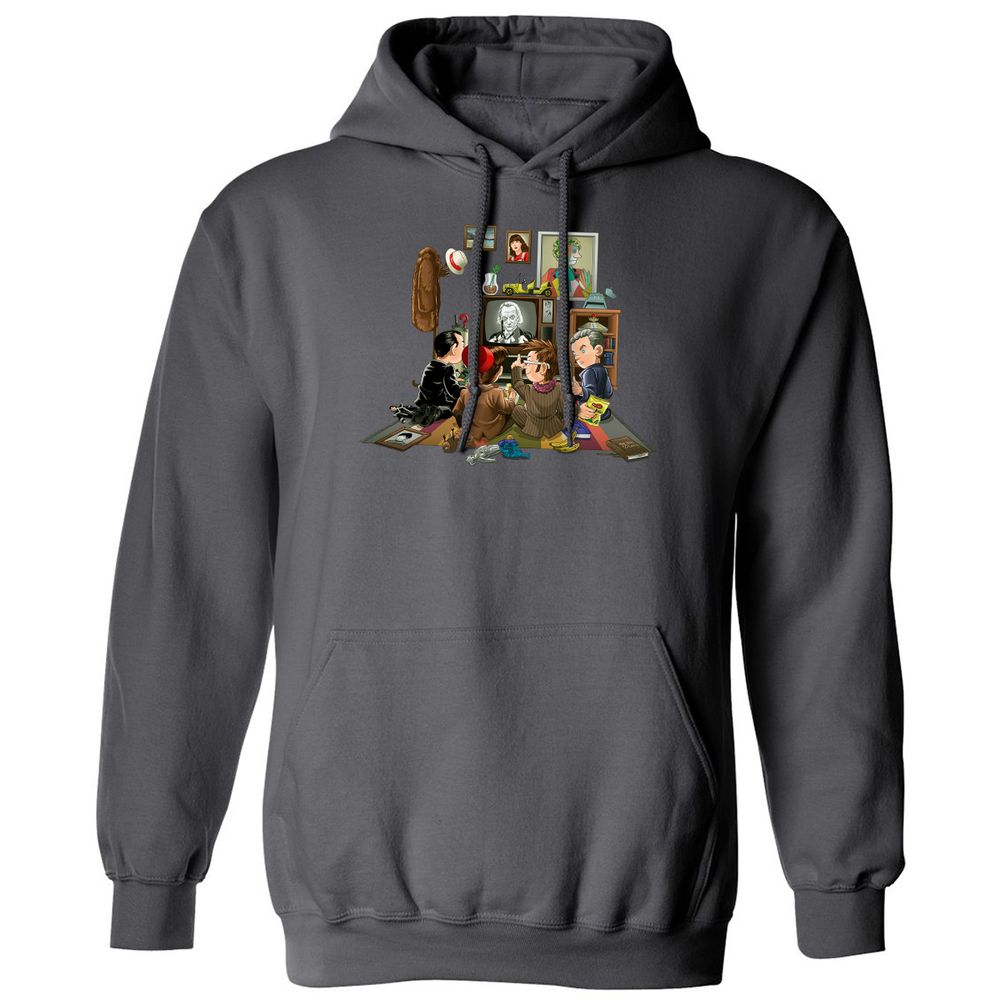 Classic Unisex Hoodie - GMC8GCRD - Charcoal - 7