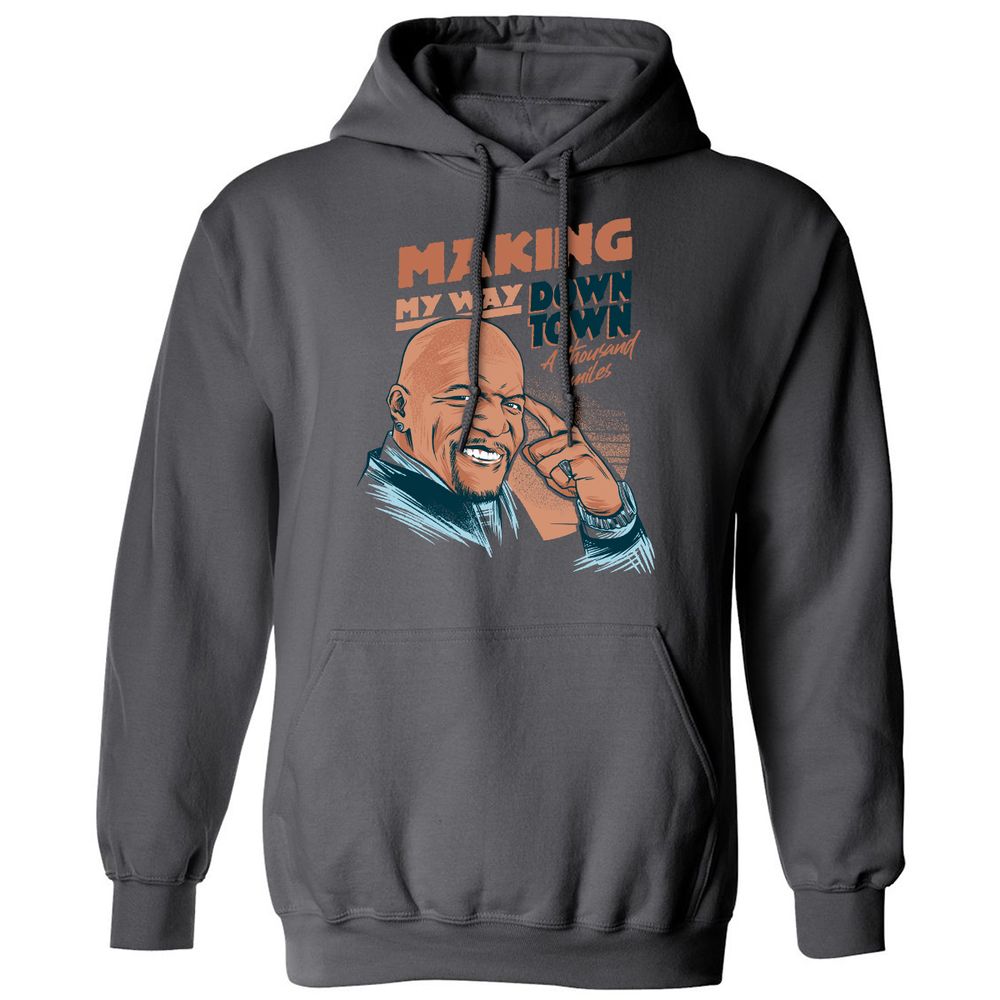 Classic Unisex Hoodie - NA86HZVL - Charcoal - 7