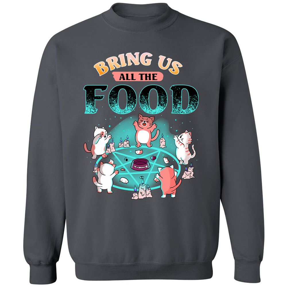 Classic Unisex Sweatshirt - UAH3TKDH - Charcoal - 7