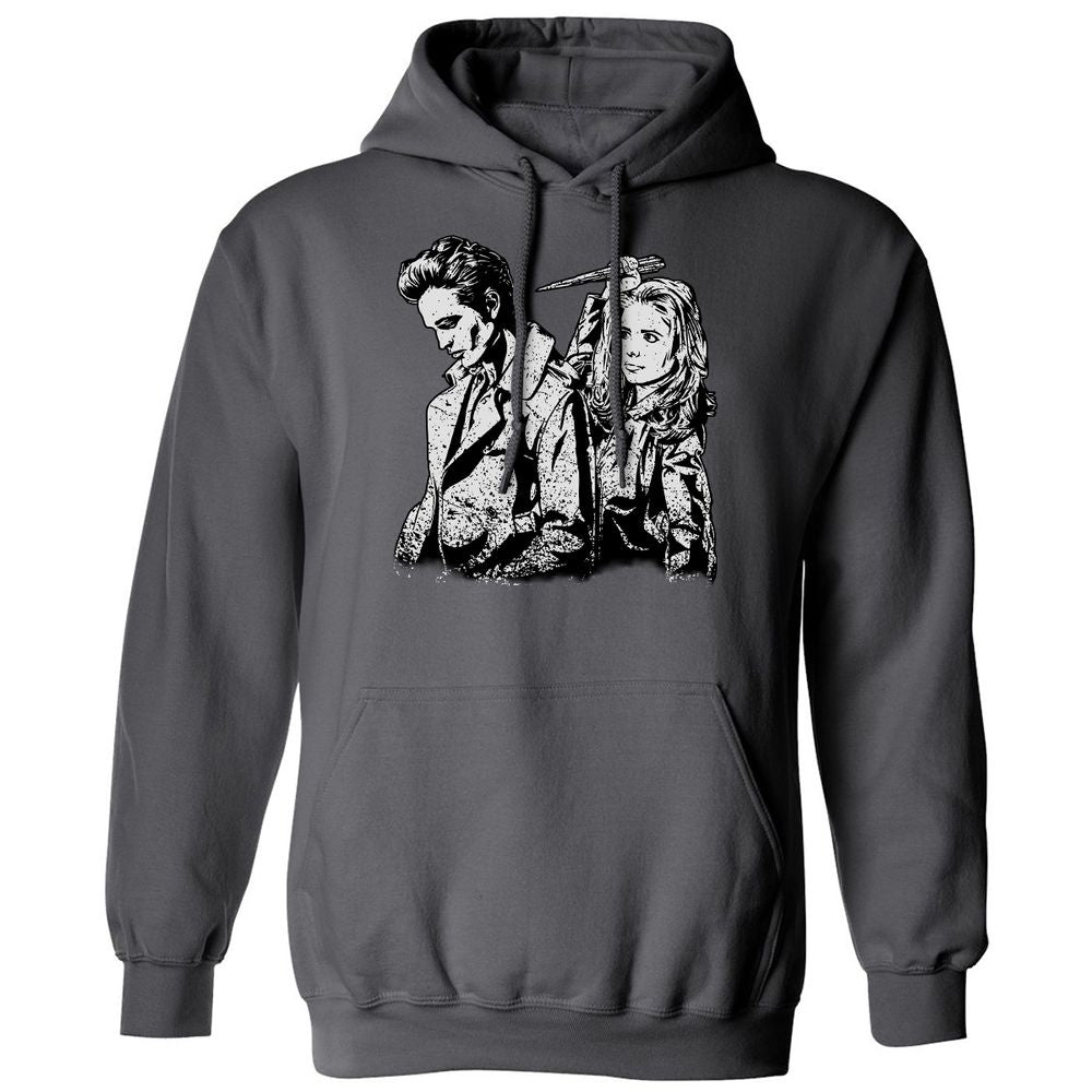 Classic Unisex Hoodie - ML1AKNJH - Charcoal - 7