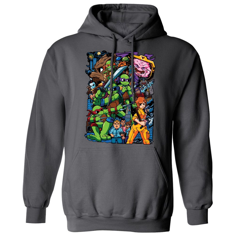 Classic Unisex Hoodie - T8ZMM9DS - Charcoal - 7