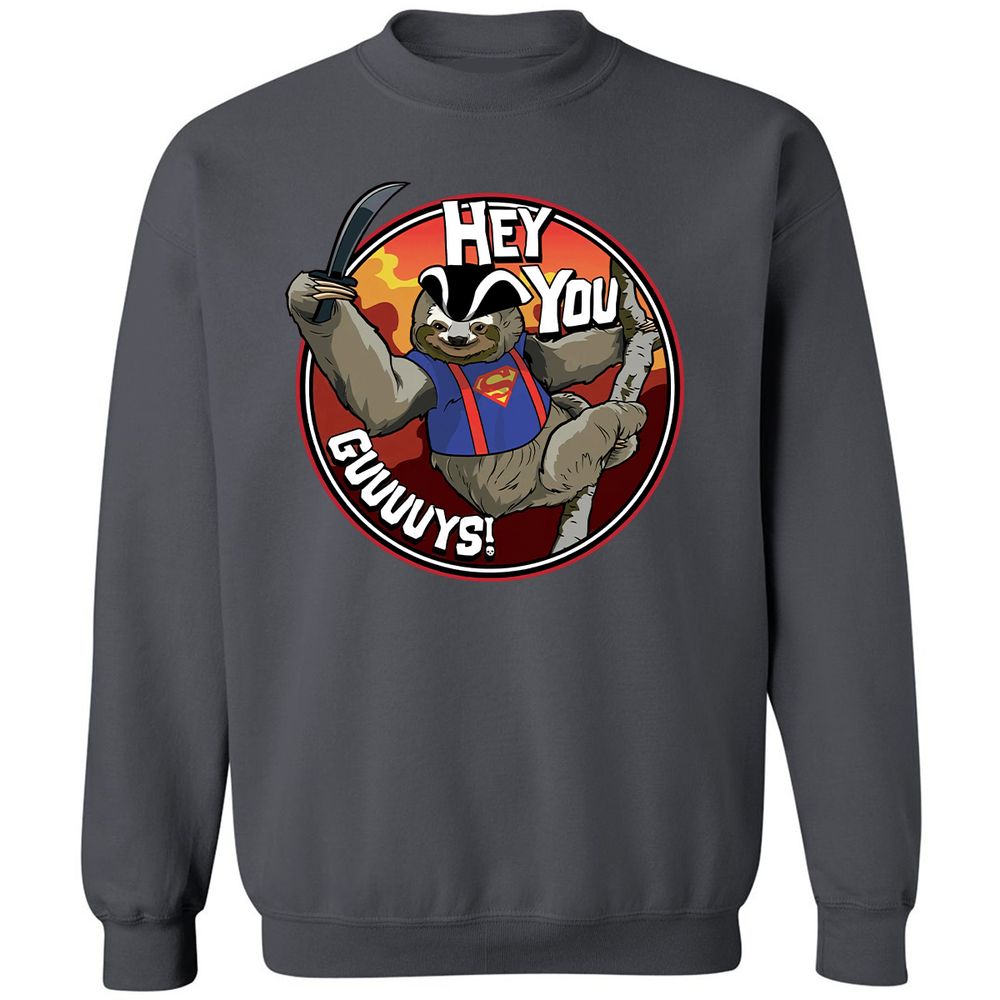 Classic Unisex Sweatshirt - RV6ZT42K - Charcoal - 7