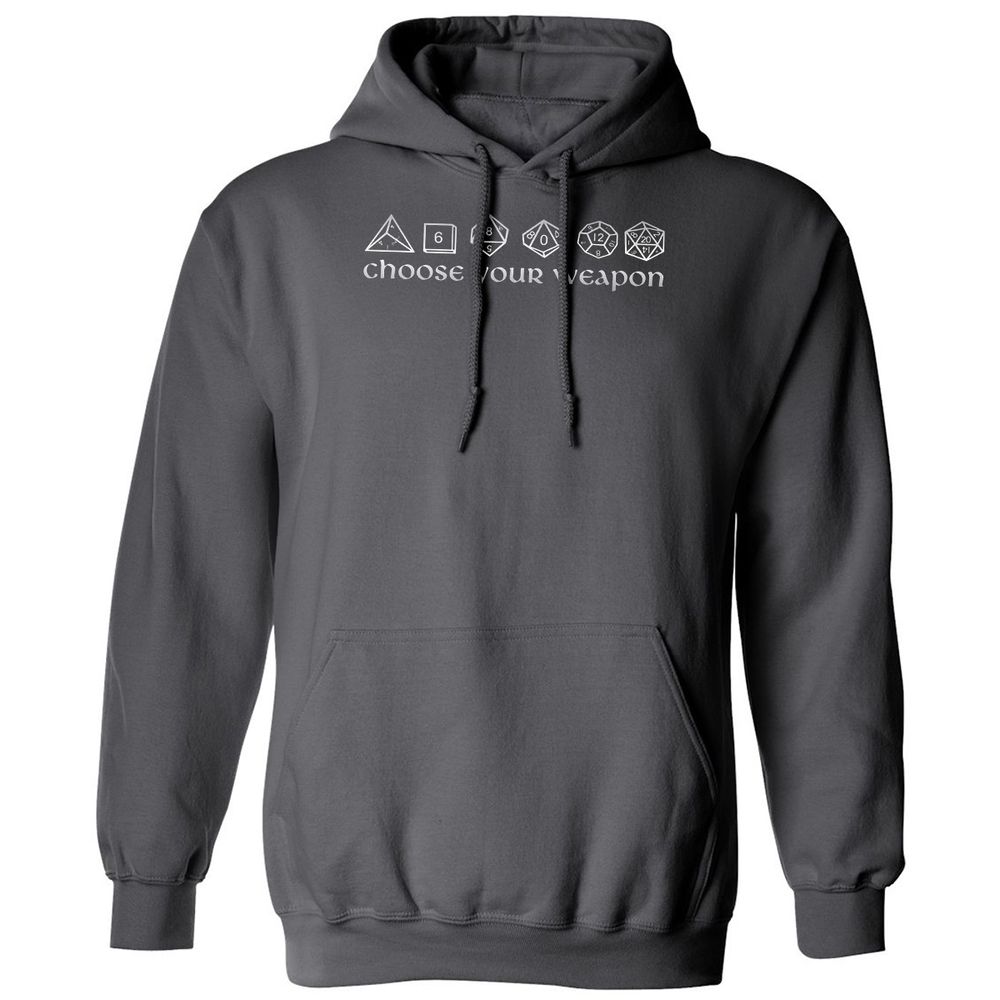 Classic Unisex Hoodie - SNPH1SDS - Charcoal - 7