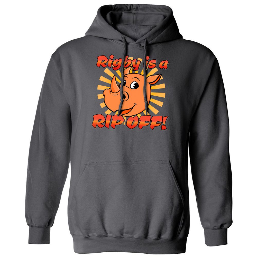 Classic Unisex Hoodie - R55LC4BN - Charcoal - 7