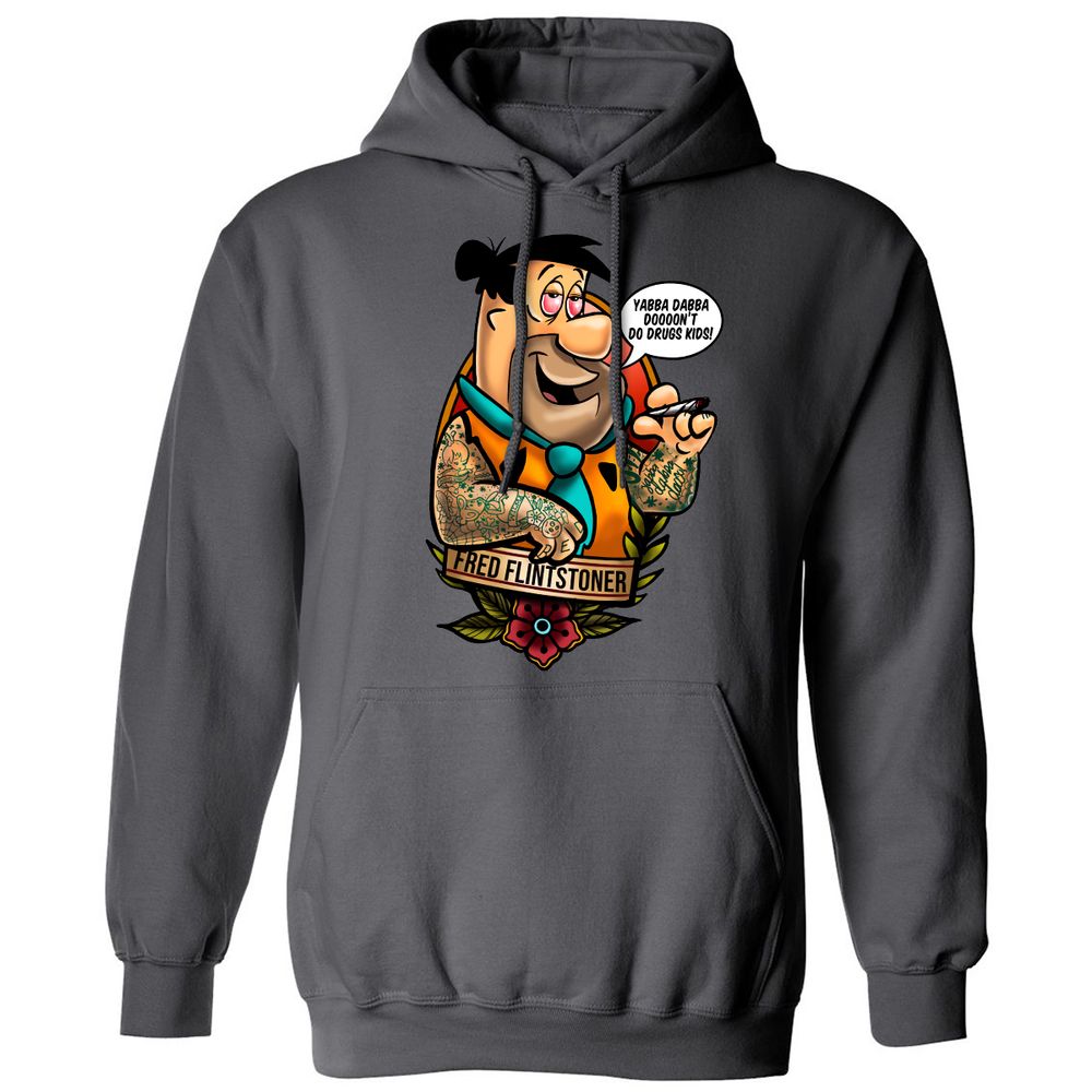 Classic Unisex Hoodie - 87S1W76J - Charcoal - 7