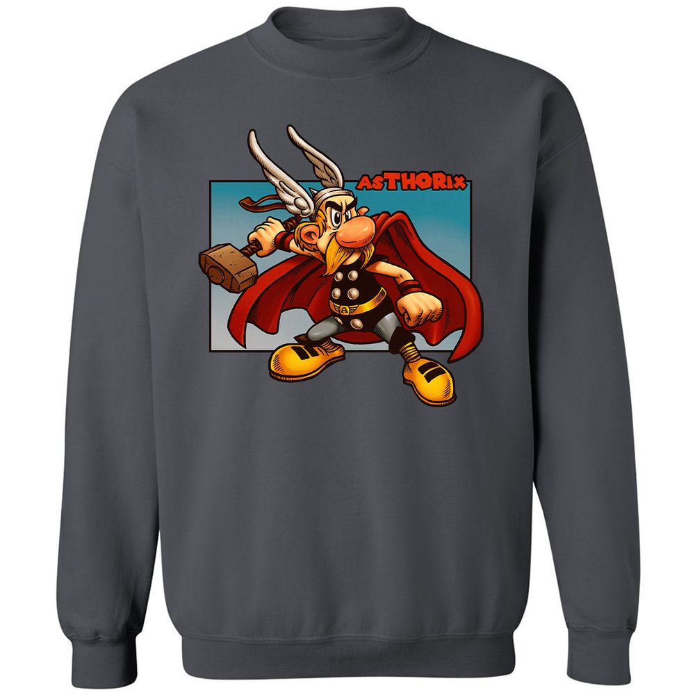 Classic Unisex Sweatshirt - LKJTVGS6 - Charcoal - 7