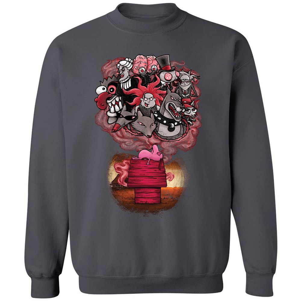 Classic Unisex Sweatshirt - LP51M6N9 - Charcoal - 7