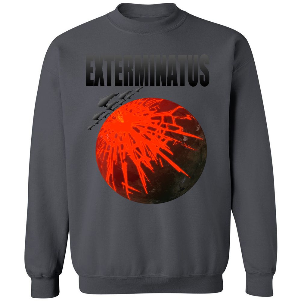 Classic Unisex Sweatshirt - UQRPWR75 - Charcoal - 7