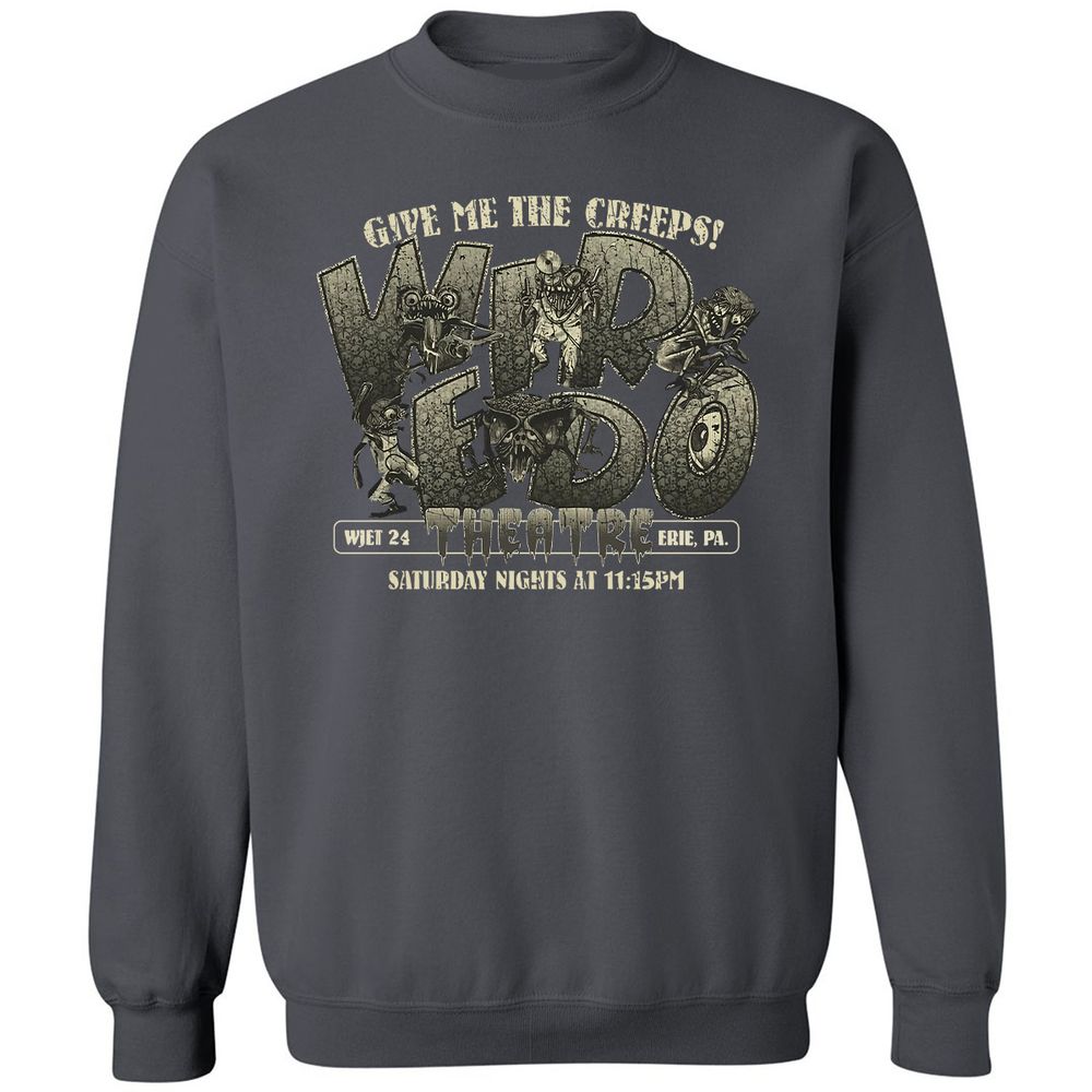 Classic Unisex Sweatshirt - T2HND6FB - Charcoal - 7