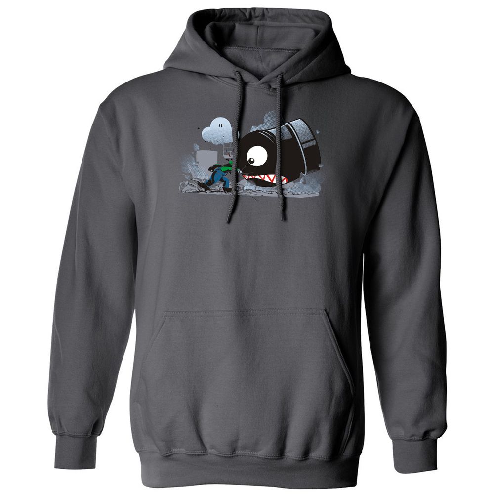 Classic Unisex Hoodie - L3P995HY - Charcoal - 7