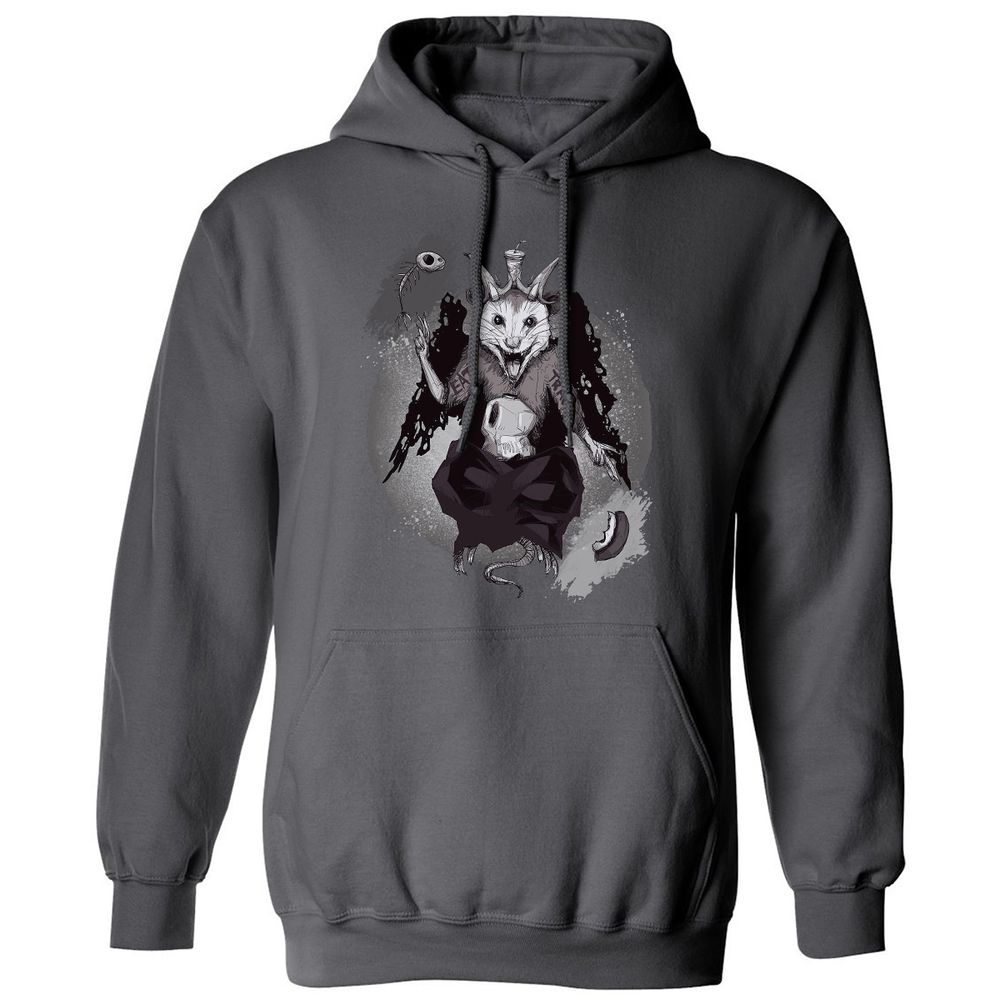 Classic Unisex Hoodie - GNUH3FMJ - Charcoal - 7