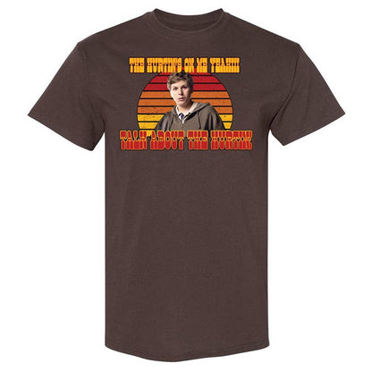 Classic Unisex T-Shirt - XGZC4EBQ - Dark Chocolate - 7