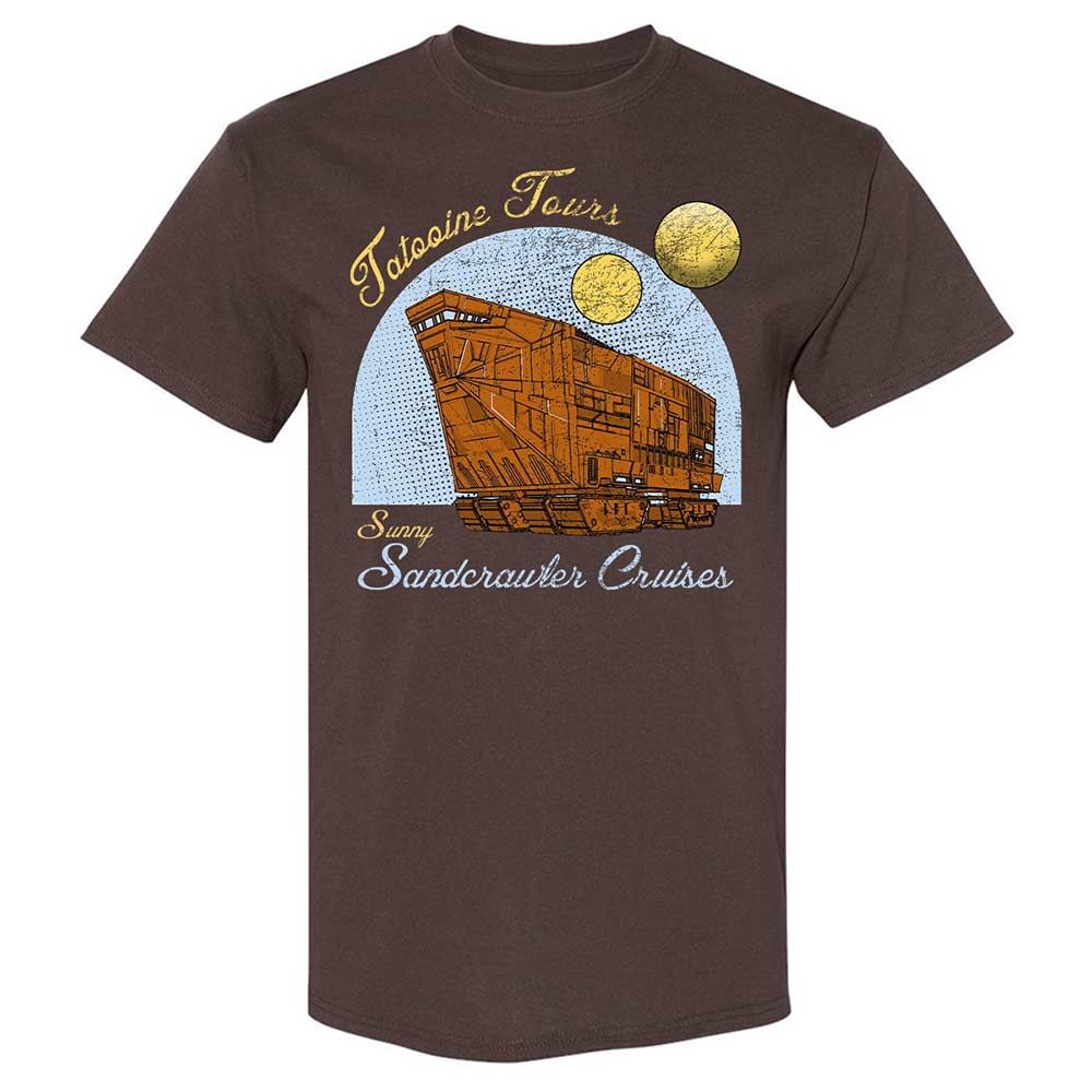 Classic Unisex T-Shirt - VDWT7WLY - Dark Chocolate - 7