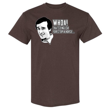 Classic Unisex T-Shirt - XM6SVYZL - Dark Chocolate - 7