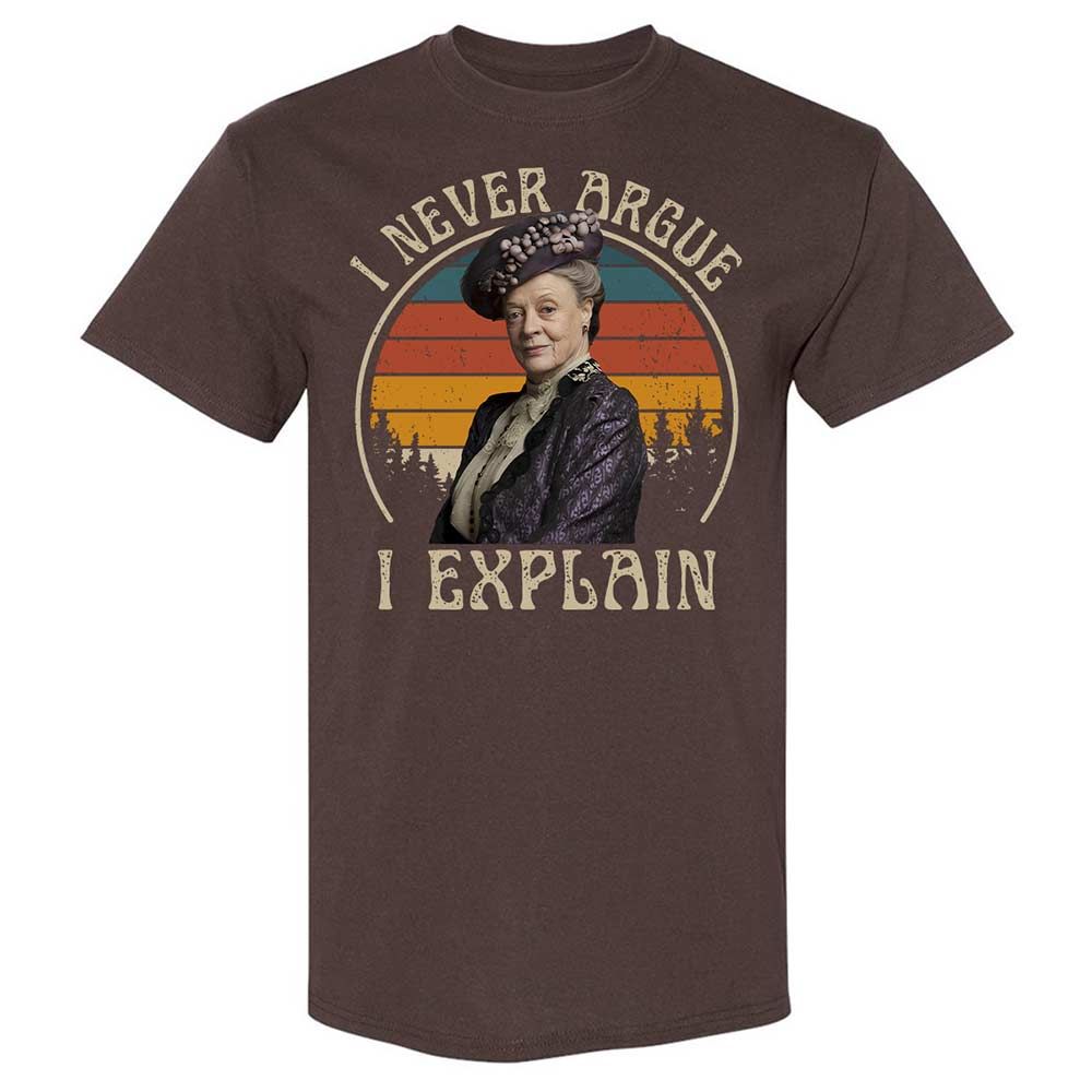 Classic Unisex T-Shirt - J6WKGQPH - Dark Chocolate - 7