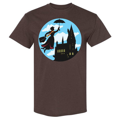 Classic Unisex T-Shirt - N4UP8DMN - Dark Chocolate - 7