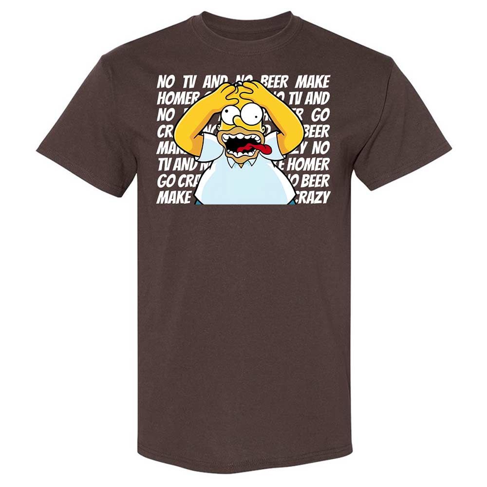 No TV and No Beer Make Homer Go Crazy - Dark Chocolate - 7