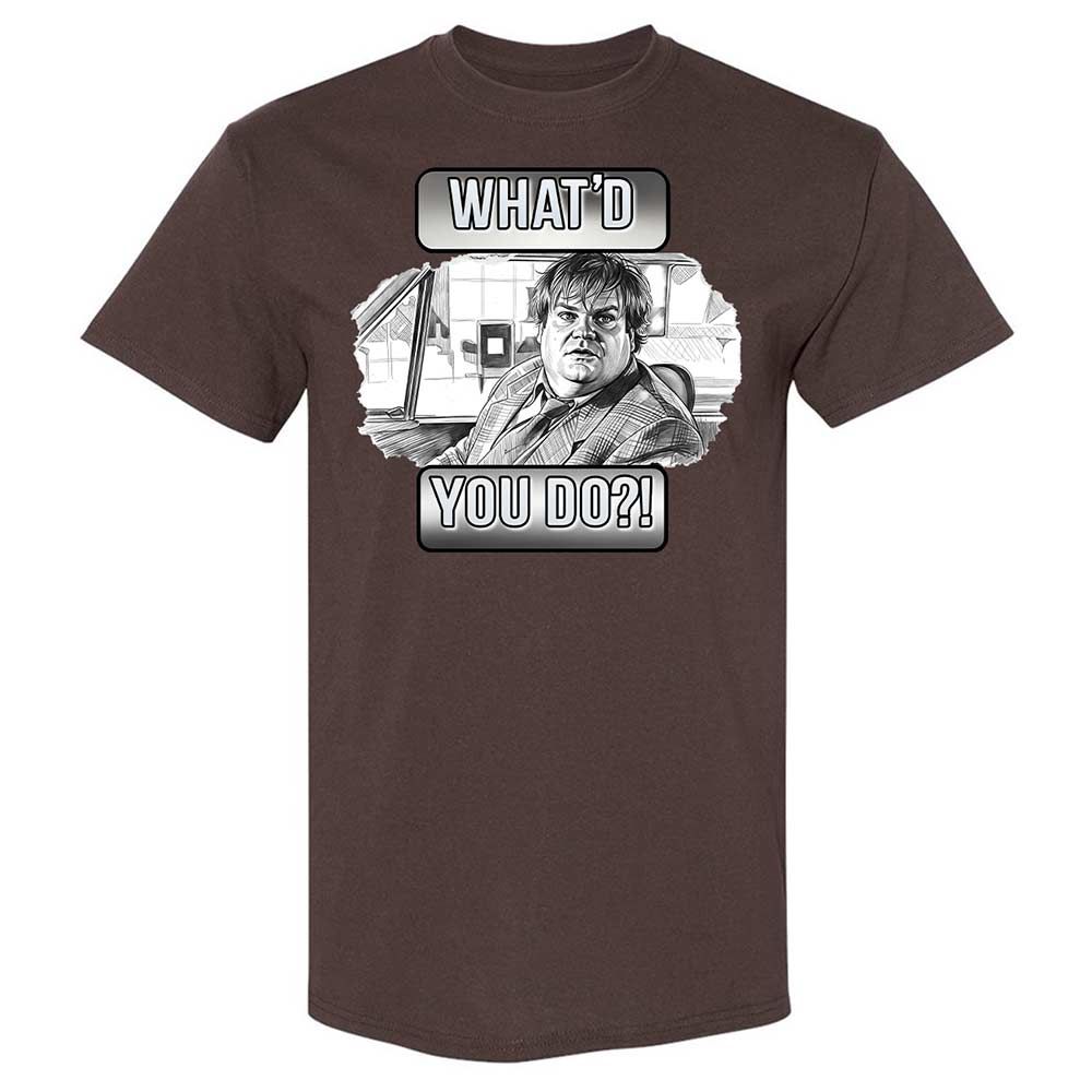 Classic Unisex T-Shirt - HB6J8FJ4 - Dark Chocolate - 7