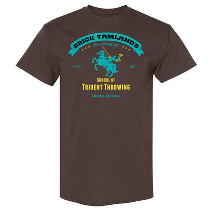 Classic Unisex T-Shirt - 3YWF8S9X - Dark Chocolate - 7