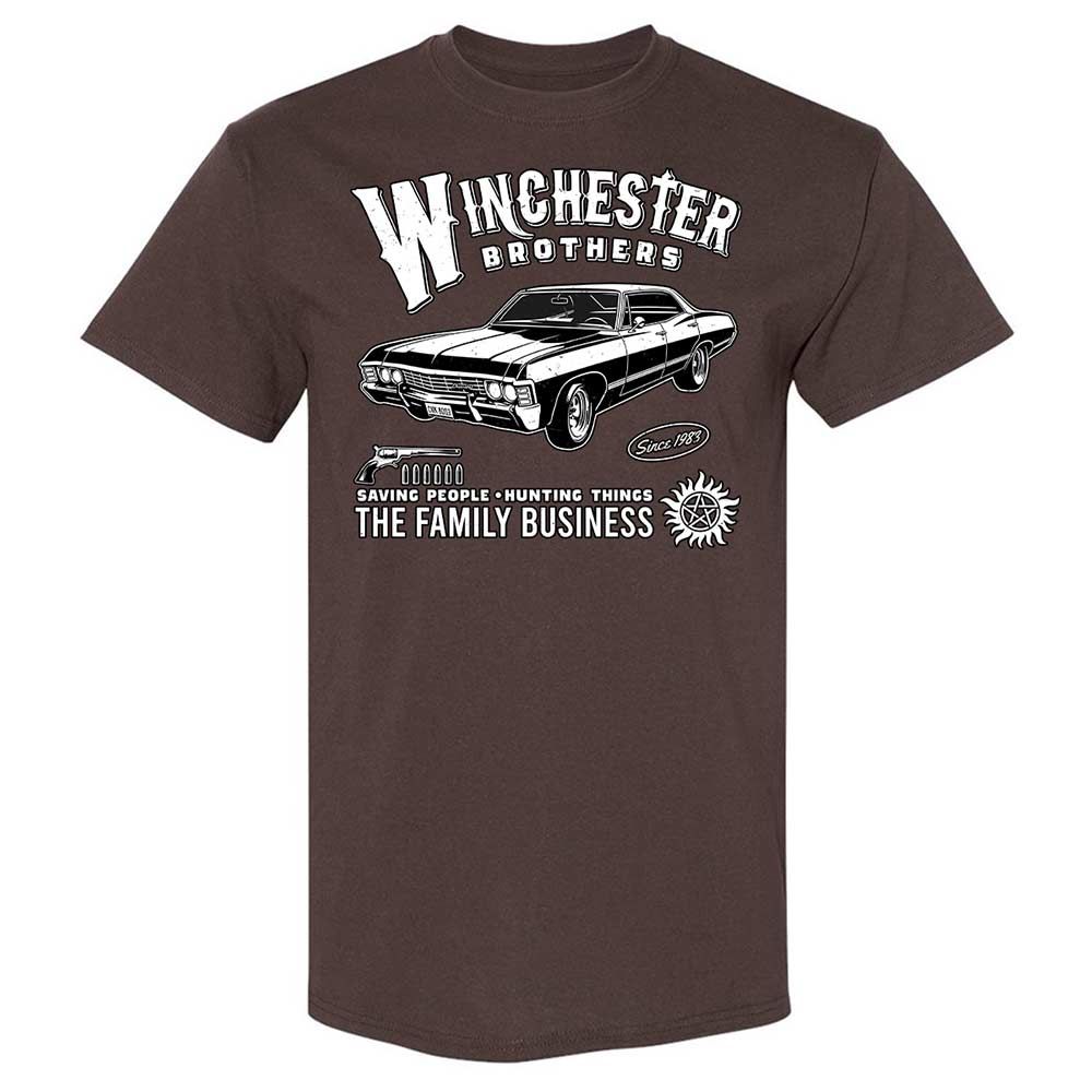 Classic Unisex T-Shirt - U9CQVZHA - Dark Chocolate - 7