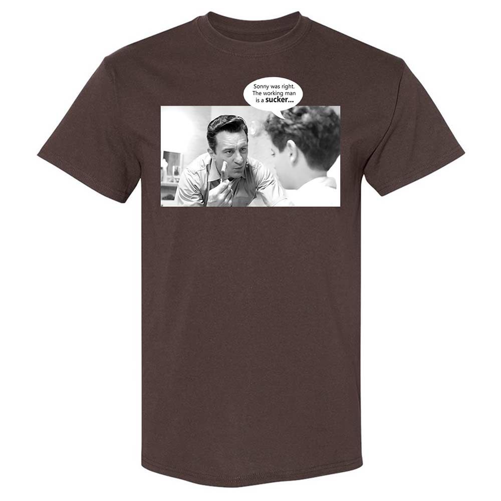 Classic Unisex T-Shirt - KEP5F4MD - Dark Chocolate - 7